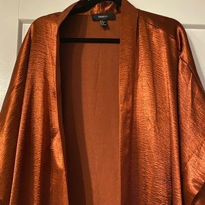 Rust color kimono